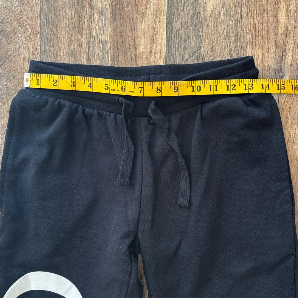 Carrots by Anwar Carrots Wordmark Jogger Sweatpants black cotton blend fleece XS - Picture 4 of 8